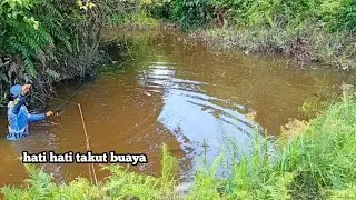 Memancing Di Air Hitam Ternyata Ada Ikan Bujuk Monster Mas Bro