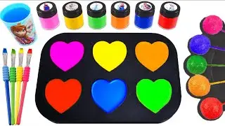 Satisfying Video l DIY How To Make Rainbow Crazy Lolipop Sprunks & Slimes from Rainbow Herts Candy