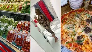WEEKLY VLOG: DINNER DATE, MINI GROCERY SHOPPING, TRYING TO BALANCE MY JOBS LOL