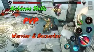 Darkness Rises gameplay: Berserker & Warrior PvP - Testing  Airborne Skills!!
