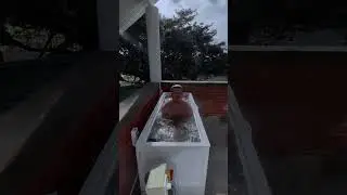 Another day, another ice bath ! #bodybuilding #trending #icebaths #trending