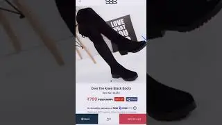 SSS Haul | Street Style Store Boots Review #shorts #youtubeshorts #trending #streetstylestore