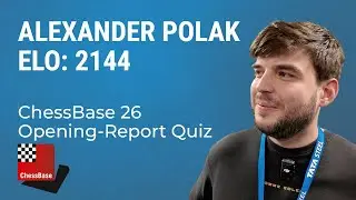 Opening-Report Quiz with Alexander Polak - Wijk aan Zee - Tata Steel Chess Tournament