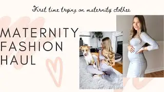 MATERNITY FASHION HAUL | 20 WEEKS PREGNANT | SAMJHOBBS