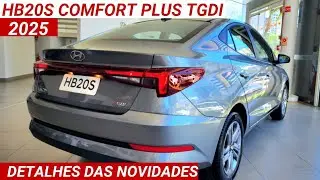 Hyundai HB20s Comfort Plus TGDI Autom&aacute;tico 2025 chega por R$114.990 com + equipamentos! vale a pena?