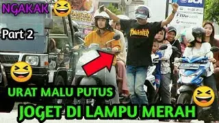 JOGET DI LAMPU MERAH Part 2..NGAKAK PARAHH.. |..Prank Indonesia