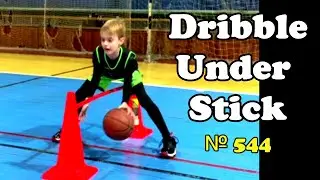 №544 - 22.11.2024 / Dribble Under Stick, Rondo Fake, Passes In Transition, 1-vs-1 Game With Dad