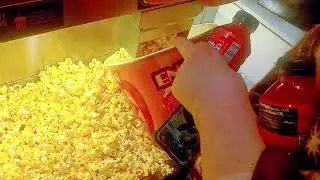 You Fill Up Your Own 🍿 Popcorn Bucket Now at Apple Cinema in The Greece Ridge Mall on West Ridge Roa