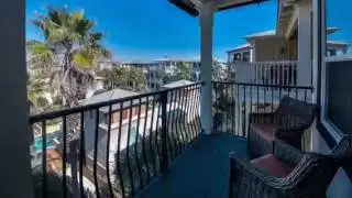 30A Seacrest Beach Florida Vacation Rental House - The White House - Lagoon Pool in Back Yard