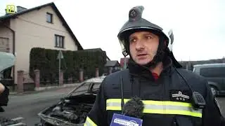 Sułkowice. W nocy spłonęły trzy samochody. Policja ustala właścicieli pojazd&oacute;w