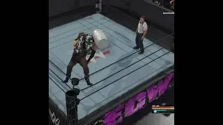 Right on the can! 🤣 #steamdeck #wwe2k25 #wwe #ecw #mankind #newjack