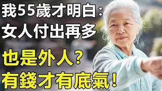 前夫再婚，兒子居然改口喊別人媽？我55歲才明白：女人付出再多也是外人，有存款才有底氣！【養老 情感 生活 幸福生活】