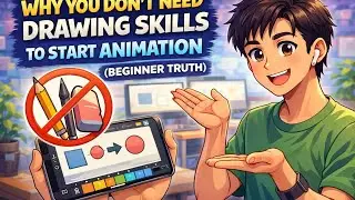 Why You Don&rsquo;t Need Drawing Skills to Start Animation (Beginner Truth)