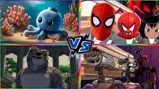 Tiles hop 🆚 Brainrod🎶 🆚 SirensHead 🆚 Spiderman🎶 🆚 Kung Fu Panda🐼 🆚