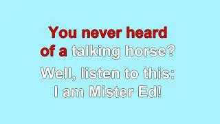 Mister Ed 1960