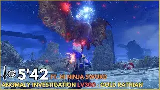 Hi Ninja Sword is actually really good for 115,000 HP Gold Rathian.....