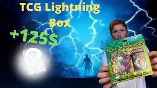 New Pok&eacute;mon TCG lightning box! unbelievable value....