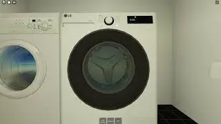 LG AiDD Steam Washer, Spin Only Full Cycle (Roblox)