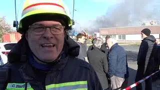 03.03.2023 Grossbrand bei der Firma Stalu Design in Rosbach v  d  H&ouml;he