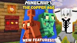 &ldquo;Minecraft Copper Age Update 🔥 New Copper Golem, Shelf & Copper Chest Explained!&rdquo;