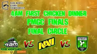 4AM FIRST CHICKEN DINNER IN PMGC 2020 FINALS