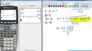 U9-Quadratic Formula 1