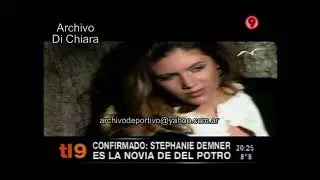 Stephanie Demner es la novia de Del Potro 2011 DV-05972