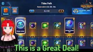 Tidus and Gelo Battle Pass, Tidus Path &mdash; Hero Wars: Dominion Era