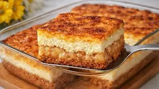 Das beste Apfelkuchenrezept! Ohne Mehl, ohne Zucker! Gesundes Dessertrezept!