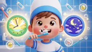 Brush Your Teeth Dance Song for Kids | Fun Dental Care Song, Healthy Habits Nursery Rhyme,