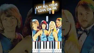 Simple Piano with Big Emotion | ABBA &ndash; Lay All Your Love On Me