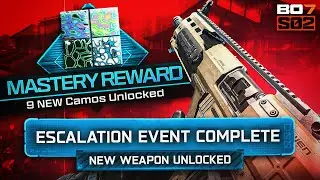 Unlock 9 FREE Camos in Black Ops 7 Season 2... (ALL Escalation Event Challenge Rewards)