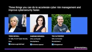 SecurityGate.io With Trish McGill At CS4CA Europe