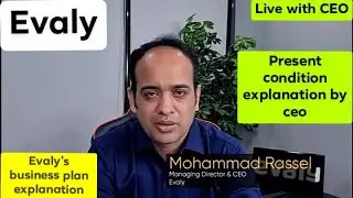 Evaly | Live with ceo | evaly latest live | Mohammad Rassel live