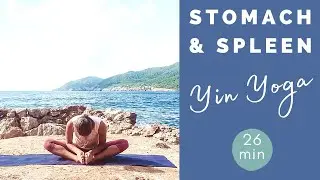 25 Minute Yin Yoga For Spleen & Stomach Meridian | Yin Yoga For Earth