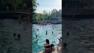 Discover Letten in Zurich | Hidden Gem in Switzerland 🇨🇭 #shorts #zurich #switzerland #summer