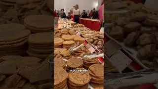 The biggest holiday cookie exchange 🍪 #cookies #holidayseason