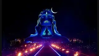 ADIYOGI LASER SHOW //COIMBATHORE ADIYOGI //isha foundation//LORD SHIVA POWER//ADIYOGI STATUE SHOW