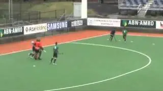 Billy clashes with Chris - ACC Hockey Grandfinal