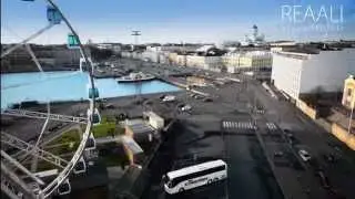 Reaali visualisointi demo Etel&auml;satama.
