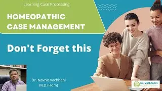 Homeopathic Case Management and Concept of Disease. #bhms #homeopathy