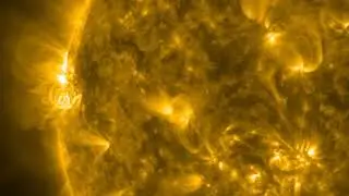 Solar Flare Close-up | The Sun | January 2, 2024