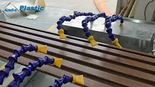 Anda soffit panel manufacturing proess pvc soffit panel machine price#machine #pvc