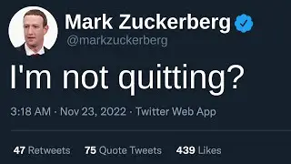 Insider At Meta: Zuckerberg To Resign In 2023