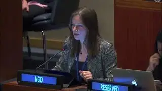 Statement by our President at the 51st United Nations Commission on Population and Development 2018