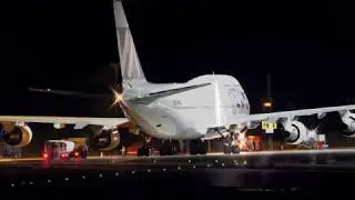 Takeoff, Wamos Air Boeing B747