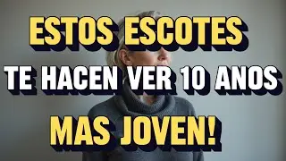 5 Escotes que Hacen que las Mujeres Mayores de 60 Luzcan INCRE&Iacute;BLES (&iexcl;Al Instante!)