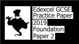 2019 Edexcel Foundation Practice Paper 2