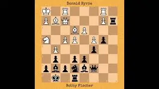 Donald Byrne vs Bobby Fischer | US Championship, 1963/64 #chess #chessgame