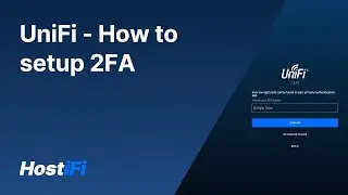 UniFi - How to setup 2FA
